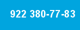 922 380-77-83 922 380-77-83